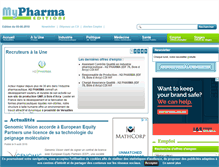 Tablet Screenshot of mypharma-editions.com